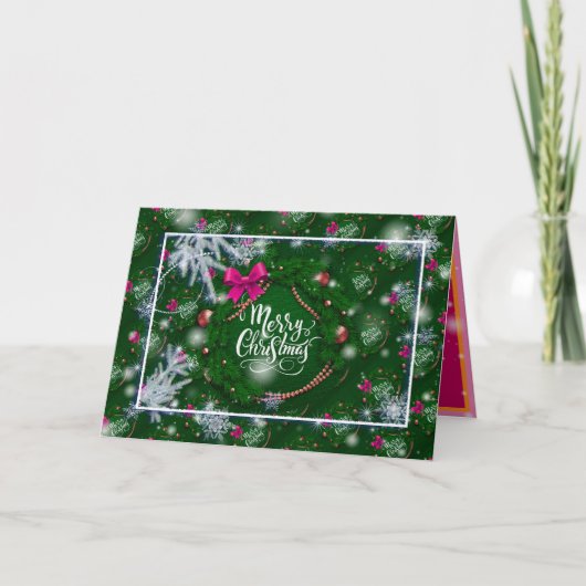 Gelukkig kerstfeest Beste Populaire cadeautjes Kaart (Voorkant)