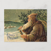 Gelukkig kerstfeest briefkaart (Voorkant)