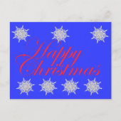 Gelukkig kerstfeest briefkaart (Voorkant)