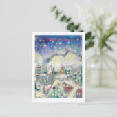 Gelukkig kerstfeest! briefkaart (Staand voorkant)