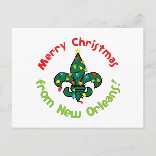 Gelukkig kerstfeest briefkaart (Voorkant)