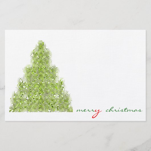 Gelukkig kerstfeest briefpapier (Voorkant)