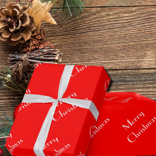 Gelukkig kerstfeest cadeaupapier