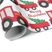 Gelukkig kerstfeest cadeaupapier (Rol Hoek)