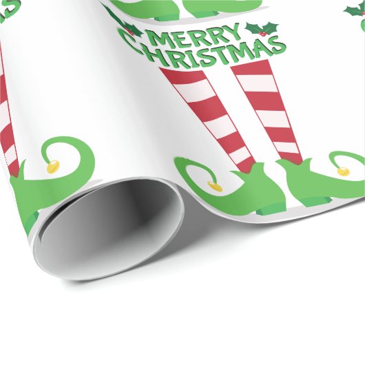 Gelukkig kerstfeest cadeaupapier (Rol Hoek)