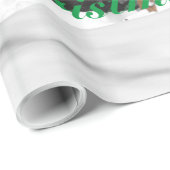 Gelukkig kerstfeest cadeaupapier (Rol Hoek)