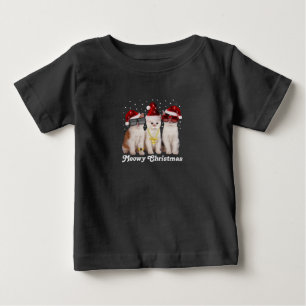 Gelukkig kerstfeest   Cute Cat met Santa Claus
