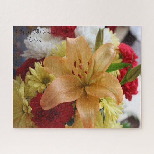 Gelukkig kerstfeest, Dearest Granny. Legpuzzel (Horizontaal)