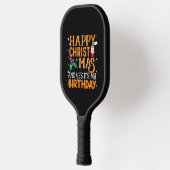 Gelukkig kerstfeest en ja, het is mijn verjaardag pickleball paddle (Links)