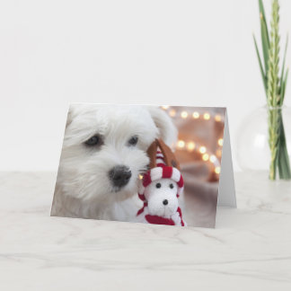 Gelukkig Kerstfeest! Feestdagen Kaart