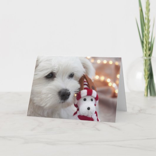 Gelukkig Kerstfeest! Feestdagen Kaart (Voorkant)