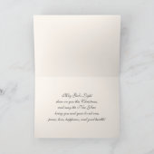 Gelukkig kerstfeest. Fijne kerstkaarten Feestdagen Kaart (Binnen)