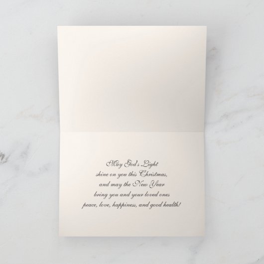 Gelukkig kerstfeest. Fijne kerstkaarten Feestdagen Kaart (Binnen)