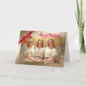 Gelukkig kerstfeest. Fijne kerstkaarten Feestdagen Kaart (Voorkant)