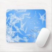 Gelukkig kerstfeest. Greeting. Muismat (Met muis)