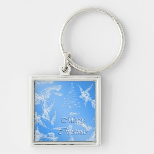 Gelukkig kerstfeest. Greeting. Sleutelhanger (Voorkant)