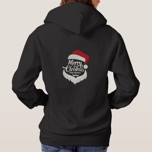 Gelukkig kerstfeest hoodie (Achterkant)