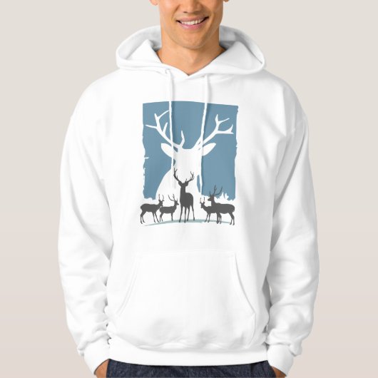 Gelukkig kerstfeest hoodie (Voorkant)
