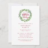 Gelukkig kerstfeest in feestdagen kaart (Voorkant)