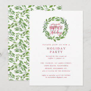 Gelukkig kerstfeest in feestdagen kaart