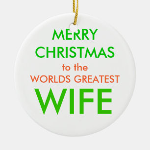 Gelukkig kerstfeest, keramisch ornament