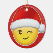 Gelukkig kerstfeest keramisch ornament (Links)