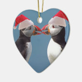 Gelukkig kerstfeest keramisch ornament (Links)