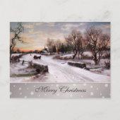 Gelukkig kerstfeest.  kerstfeest Briefkaarten (Voorkant)