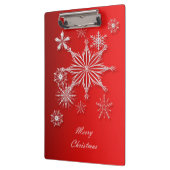 Gelukkig kerstfeest. Kersttextuur. Klembord (Links)