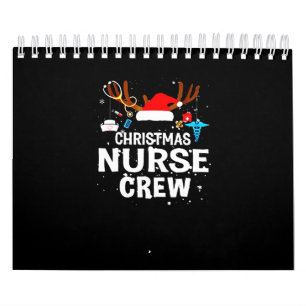 Gelukkig kerstfeest Kerstverpleegkundigen Kalender
