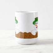 Gelukkig kerstfeest koffiemok (Center)