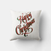 Gelukkig kerstfeest kussen (Achterkant)