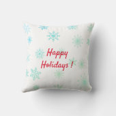 Gelukkig kerstfeest kussen (Achterkant)