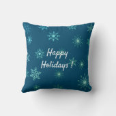 Gelukkig kerstfeest kussen (Achterkant)