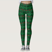 Gelukkig kerstfeest leggings (Voorkant)