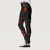 Gelukkig kerstfeest leggings (Links)