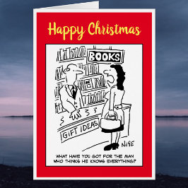 Gelukkig kerstfeest Man weet alles wat er allemaal