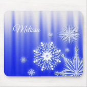 Gelukkig kerstfeest. Naam. Muismat (Voorkant)