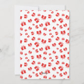 "Gelukkig Kerstfeest"  Nederlands Kerstfeest Feestdagenkaart (Achterkant)