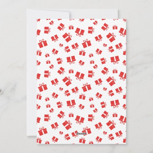 "Gelukkig Kerstfeest"  Nederlands Kerstfeest Feestdagenkaart (Achterkant)