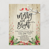 Gelukkig kerstfeest nieuwjaar feestdag kerstfeest briefkaart (Voorkant)