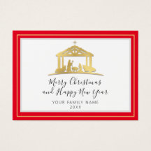 Gelukkig kerstfeest Nieuwjaar Heilige Familie RedG