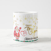Gelukkig kerstfeest & Nieuwjaar mok (Voorkant)