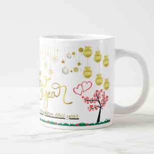Gelukkig kerstfeest & Nieuwjaar mok