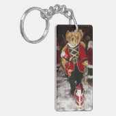 Gelukkig kerstfeest nieuwjaar Sleutelhanger (Voorkant Links)