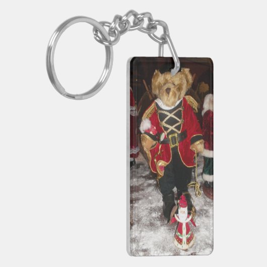 Gelukkig kerstfeest nieuwjaar Sleutelhanger (Voorkant Links)