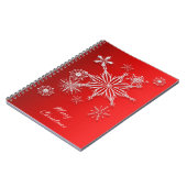 Gelukkig kerstfeest. notitieboek (Linkerzijde)