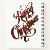 Gelukkig kerstfeest notitieboek (Achterkant)