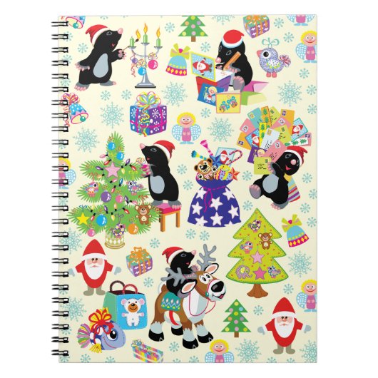 Gelukkig kerstfeest notitieboek (Voorkant)
