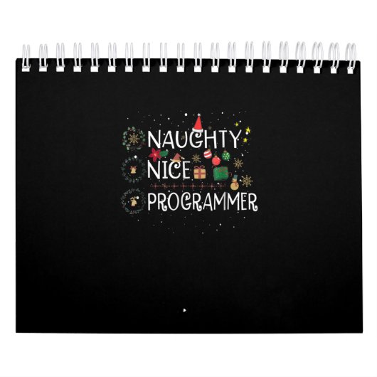 Gelukkig kerstfeest | Programma Naughty Nice Kalender (Hoes)